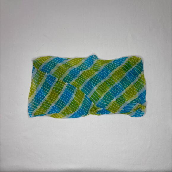 Lot of 4 Vintage Silk Infinity Scarves Neckerchiefs Novelty Print Wounded Bird - Picture 5 of 12